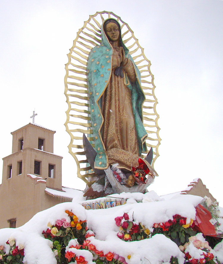 DSC01171_Guadalupe_snow_statue_roses copy